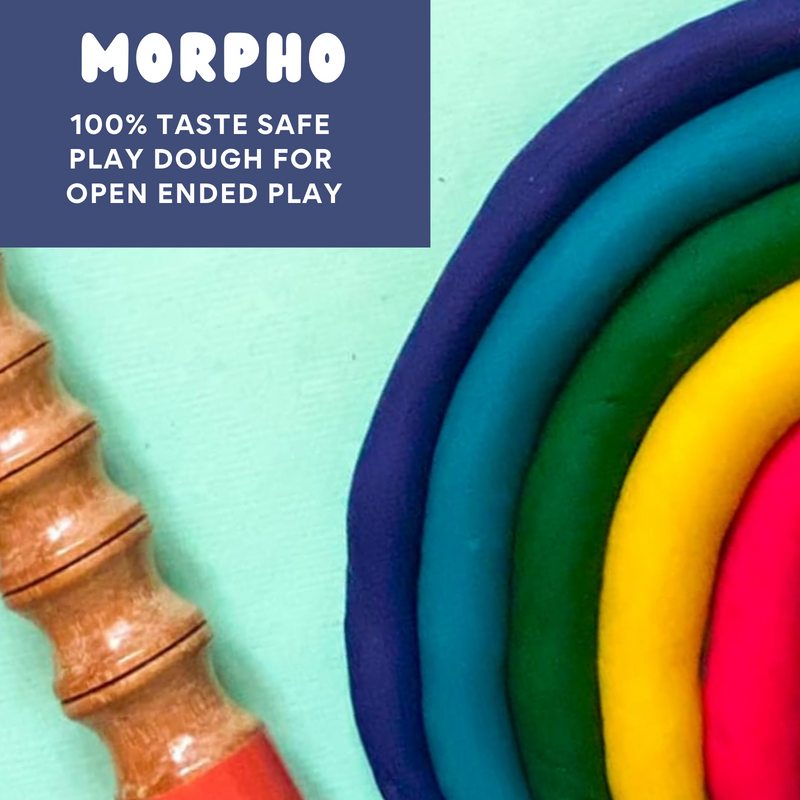 Morpho - Organic Play Dough (4/6 Colors)