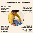 Morpho - Organic Play Dough (4/6 Colors)
