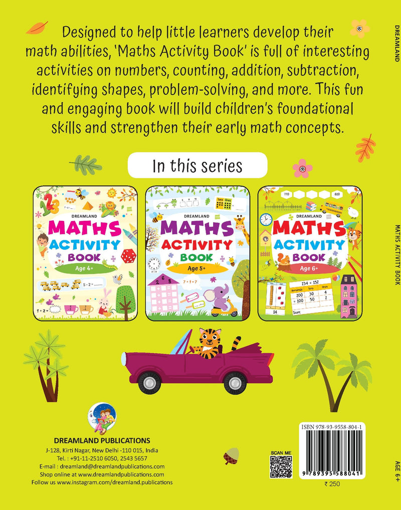 Maths Activity Book Age 6+