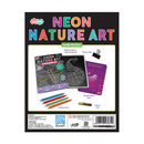 JoGenii Neon Nature Art Colouring Kit - Unique Gift for kids and adults