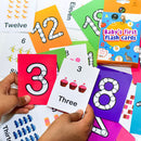 Baby's First Flash Cards Set of Seven Flash Cards - Colors, Shape, Numbers, Body Parts, Alphabets , Fruits , Vegetables