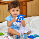 Baby's First Flash Cards Set of Seven Flash Cards - Colors, Shape, Numbers, Body Parts, Alphabets , Fruits , Vegetables