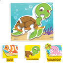 Baby’s First Puzzle Game: Ocean Animals - Fun & Educational Jigsaw Puzzle Set for Kid