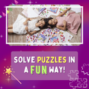 Educational Sticker Puzzle - Magical Unicorn