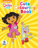 DORA THE EXPLORER CUTE COLOURING BOOK