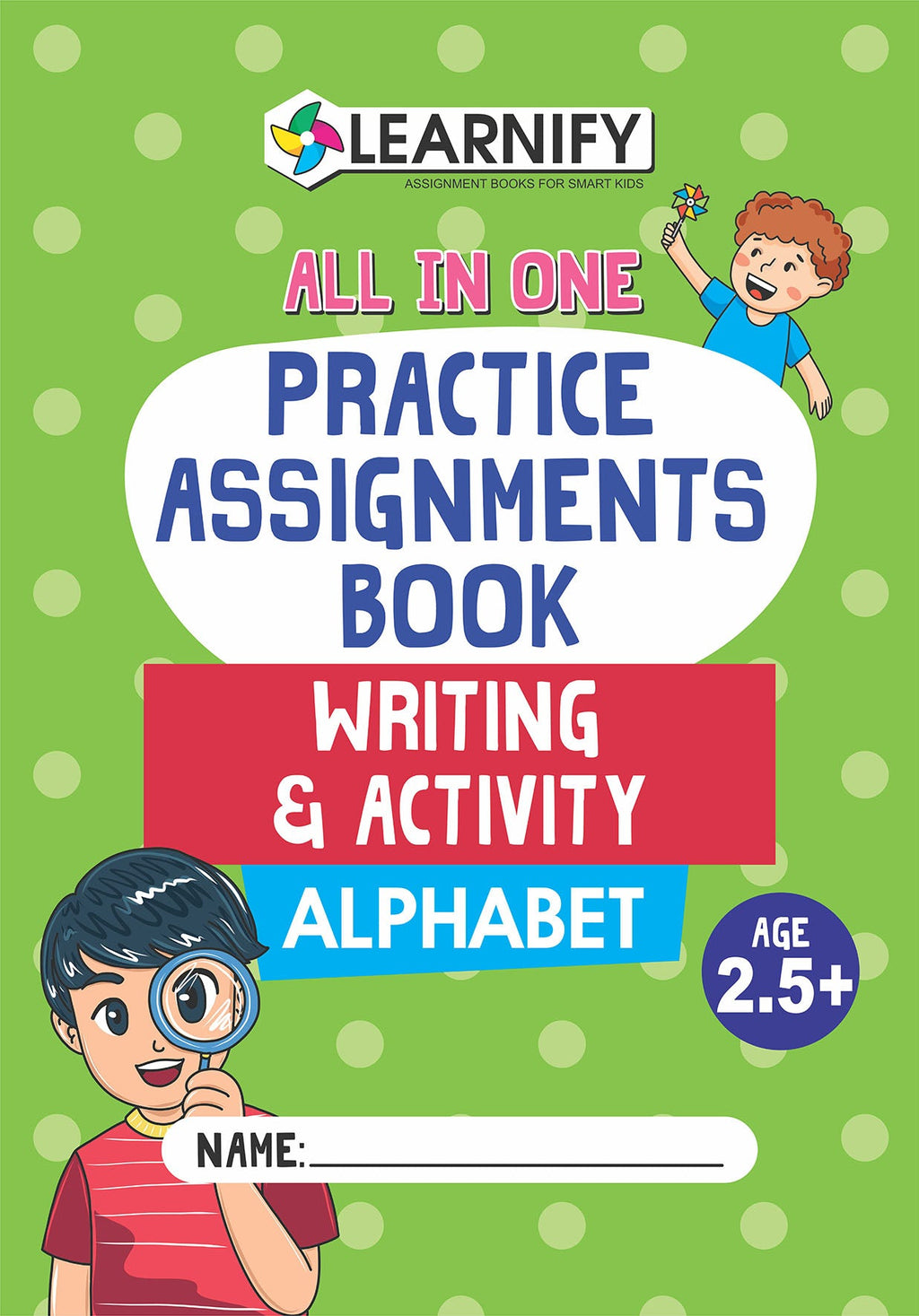 Alphabate Assignment JoGenii | ALL IN ONE PRACTICE ASSIGNMENTS BOOK ALPHABET |Pinwheel Books