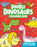 DOODLE DINOSAURS COLOURING BOOK