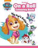 PAW PATROL ON A ROLL COLOURING BOOK