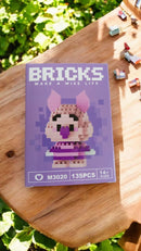 Mini Animal Lego Micro Building Blocks Set 3D Model Animal Educational Construction Toy Building Blocks (Bricks) – 2-Inch Cartoon Animal Toy Set for Kids | Birthday Return Gift & Desk Decor Idea - BUY 3 GET 1 FREE