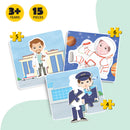 Baby’s First Puzzle Game: People At Work - Fun & Educational Jigsaw Puzzle Set for Kid