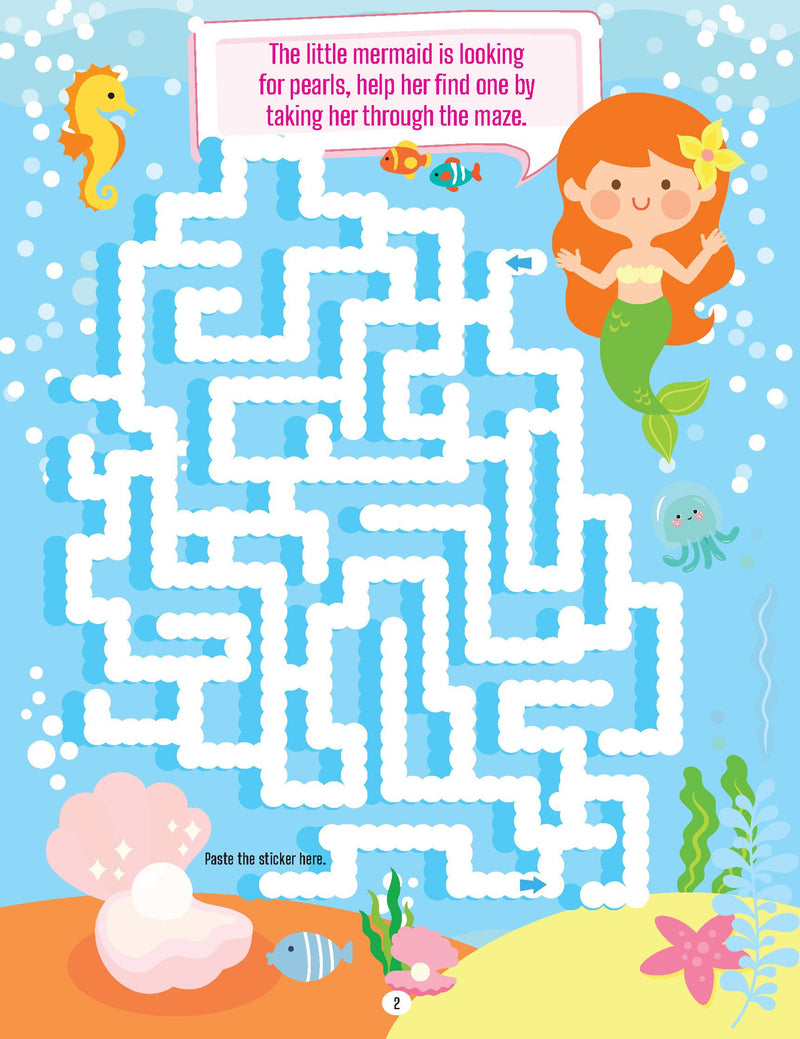 My First Ultimate Activity Book-  Princess, Fairy and Mermaid