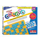 HOUSIE Pack of 24 Reusable Cards- Family Fun Game for Small Gathering- No pins or Pencils Required