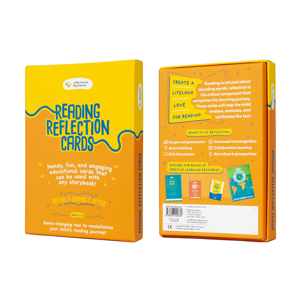 JoGenii | Reading Reflection Cards (4-8) | Little Hands Big Hearts