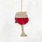 RED WINE - CHRISTMAS ORNAMENT