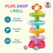 Little Berry 5 Layer Ball Drop and Roll Swirling Tower for Baby and Toddler Development - Activity & Educational Toys for Kids (Multicolour)

q