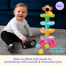 Little Berry 5 Layer Ball Drop and Roll Swirling Tower for Baby and Toddler Development - Activity & Educational Toys for Kids (Multicolour)

q