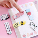 Magnetic Bookmarks with Cute Design (Set of 6) – Unique Gift for Kids & Adults, Booklovers