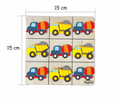 Tic Tac Toy - Construction Vehicles