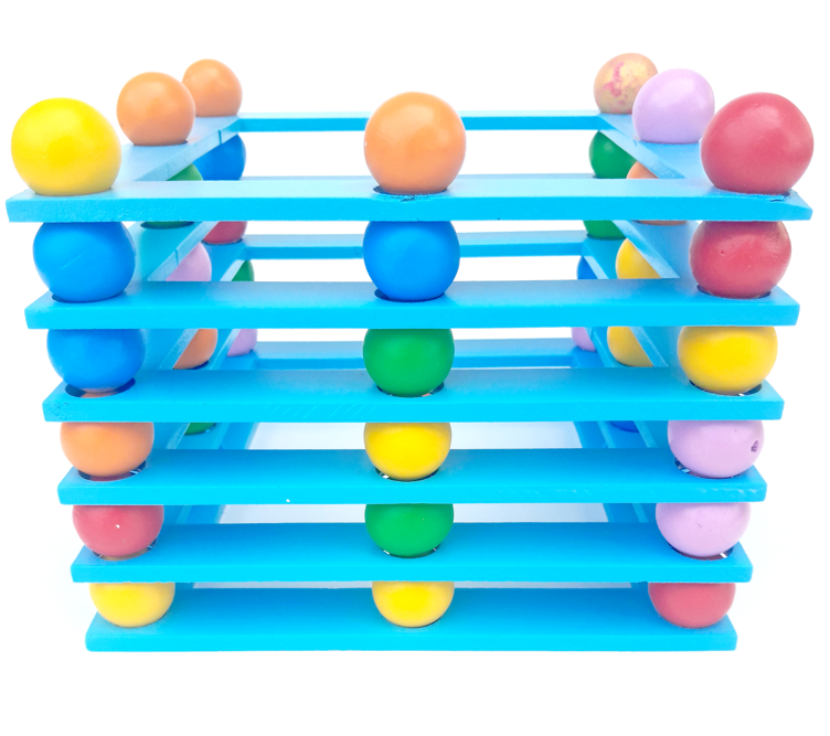 BALL STACKING TOWERS (BIG) SQUARE
