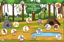 WILD ANIMALS ACTIVITY MAT