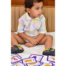 Baby's First Flash Cards Set of Seven Flash Cards - Colors, Shape, Numbers, Body Parts, Alphabets , Fruits , Vegetables