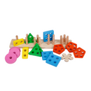 Shapes Stacker Toy - Learn 5 Shapes
