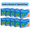 JoGenii Spell with Pups - I Can Spell with spelling games for kids 5 years | Pack of 10