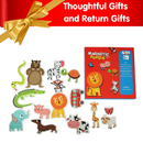CocoMoco Kids Magnetic Puzzles for Kids | 30+ Pieces Animal Puzzle | Birthday Return Gifts for Kids Ages 2 3 4 5 Years Boy Girl Montessori Learning Toys for 2+ years
