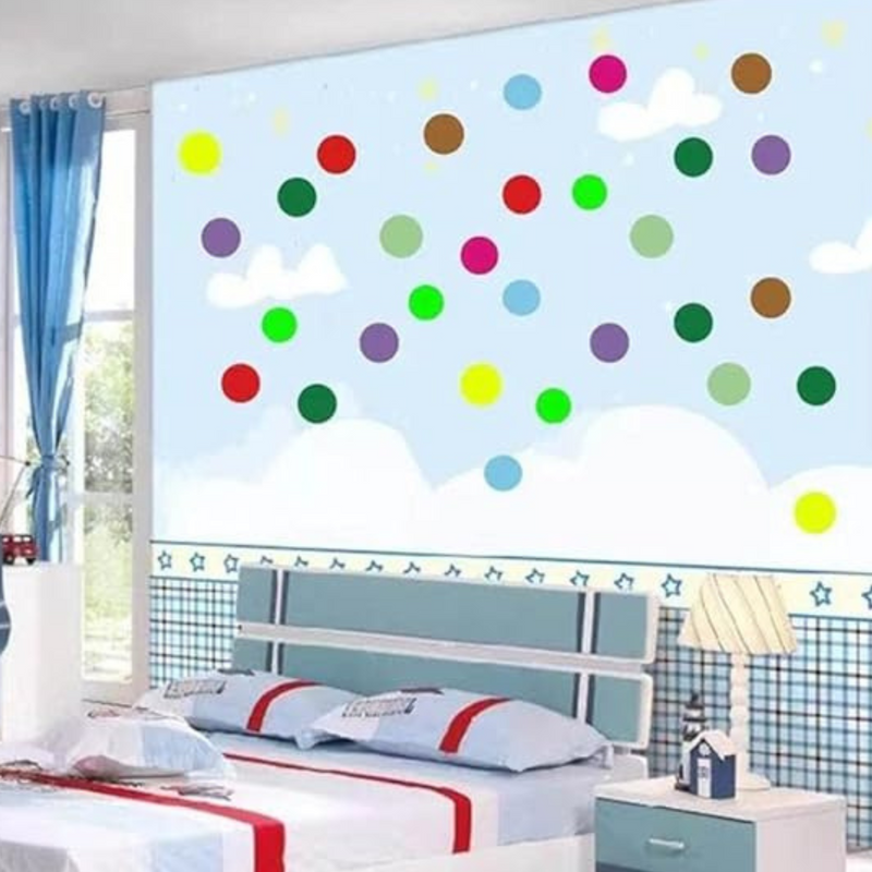 CocoMoco Kids Premium Dot Stickers for Kids Activity Book -2000+ Round Stickers - Fun Craft Supplies for Girls, Journaling, Labelling, Organising, Creative Projects - Birthday Return Gifts for Kids
