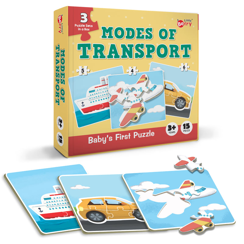 JoGenii Baby's First Puzzle Game: Modes of Transport Fun