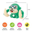 Little Berry Dancing and Spinning Tumbling Monkey with Light and Music Sound Control (Assorted Colours)