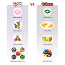 Little Berry 5-in-1 Ultimate Building Blocks Set for Kids - Education & Learning Blocks (250+ pcs)