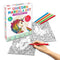 Little Berry Unicorn Mandala Art Colouring Kit With 24 Big Sheets and 12 Sketch Pens for Girls & Boys - Multicolour