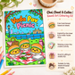 Chai, Chaat & Cuties | 16 Adorable A5 Kawaii Art Colouring Sheets for Gifting & Creative Fun
