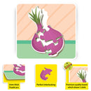 Baby’s First Puzzle Game: Vegetables - Fun & Educational Jigsaw Puzzle Set for Kid