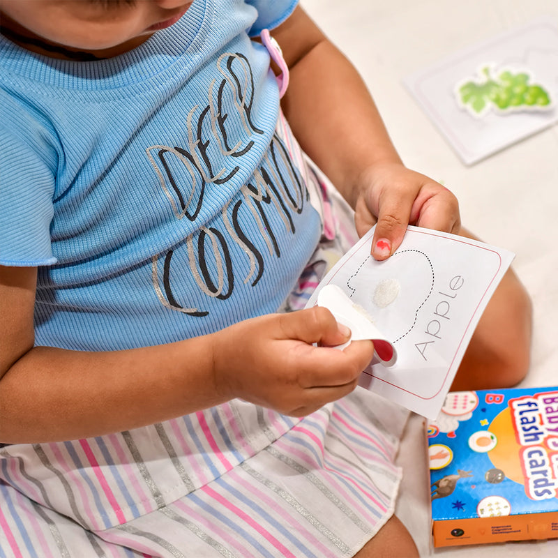 Babys's fruits and vegetable Flash Cards