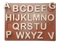 CAPITAL ABCD PLATE (PINE WOOD)