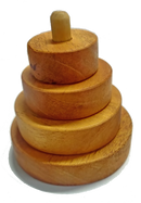 WOODEN  STACKER (NATURAL COLOR)