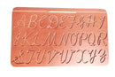 TRACING  BOARD  Capital Cursive  Alphabet