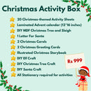 Jumbo Christmas Activity Kit for Kids - Activity sheets, 3D Puzzle, Craft activity ,Story book , Advent calendar and more