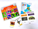 India Kit - India GK Picture Book For Kids and India: States & Union Territories Flashcards with India Map