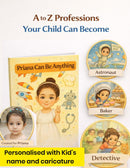 I Can Be Anything - An A to Z Personalised Picture Book - Perfect for Gifting Kids 3-8 years, Birthday, Valentine's Day