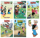 POPEYE THE SAILOR : (SET OF 5 COMIC BOOKS) - BOX SET - ENGLISH