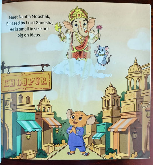 Nanha Mooshak Solves the Problem: The Mighty Explorers | India Theme Moral Story Book | Perfect for Libraries, Gifting