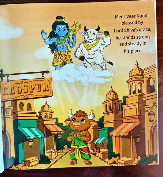 Veer Nandi Learns Patience: The Mighty Explorers | India Theme Moral Story Book | Perfect for Libraries, Gifting