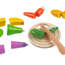 NESTA TOYS - Wooden Vegetable and Fruit Toy Set (15 Pcs)