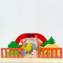 Wooden plan your zoo toy