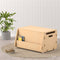 Aqua Plum Toy Chest-Natural