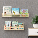 Coffee Cucumber Wall Book Shelf-Natural (Pre-Order)