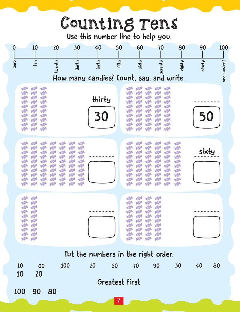 Maths Activity Book Age 6+